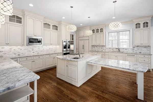 large open kitchen in a new home community, briarcreek north, located in newark de