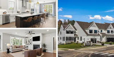 Images of the Briarcreek model home in Newark, DE by Wilkinson Homes.
