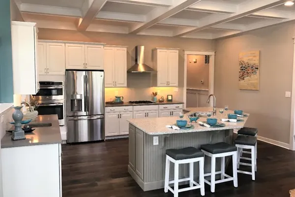 delaware kitchen in a new custom home