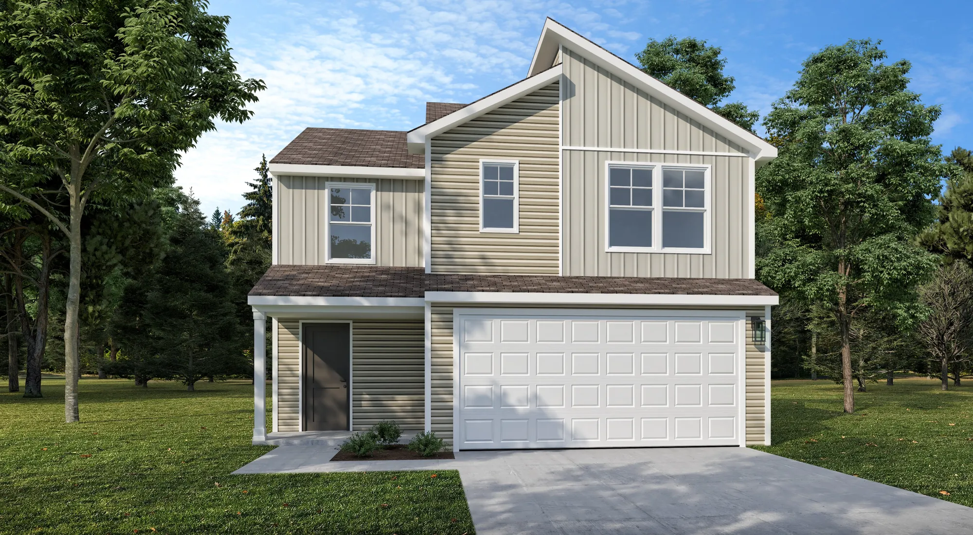 The Victoria by Arbor Homes, Elevation E